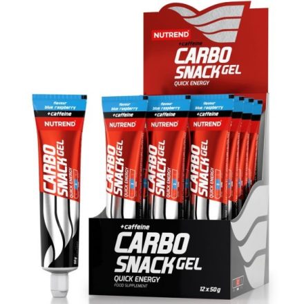 Nutrend Carbosnack with caffeine tubus - Cola 12x50g
